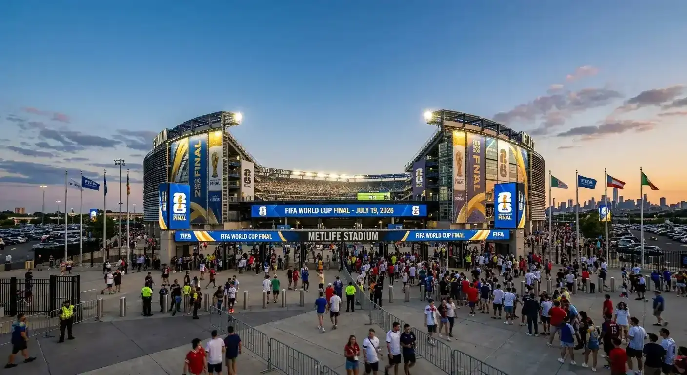MetLife Stadium v East Rutherford NJ – dejisko finále MS 2026