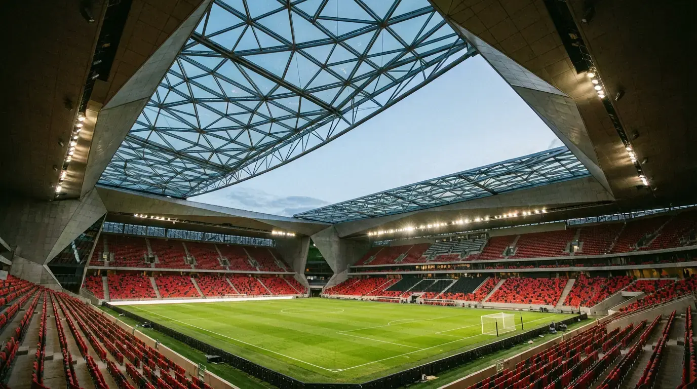 Mercedes-Benz Stadium v Atlante, dejisko zápasu Česko proti JAR na MS 2026