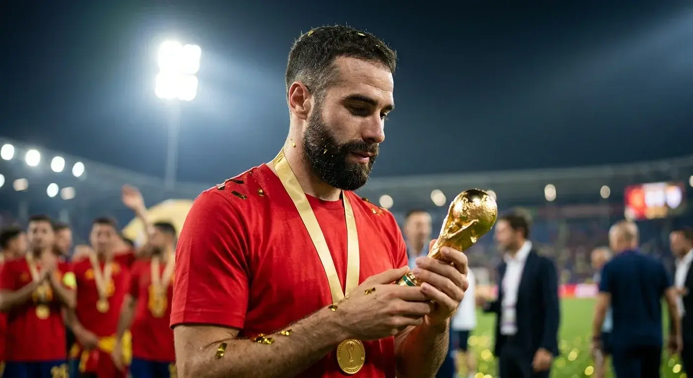 Rodri s trofejou pre najlepšieho hráča MS 2026